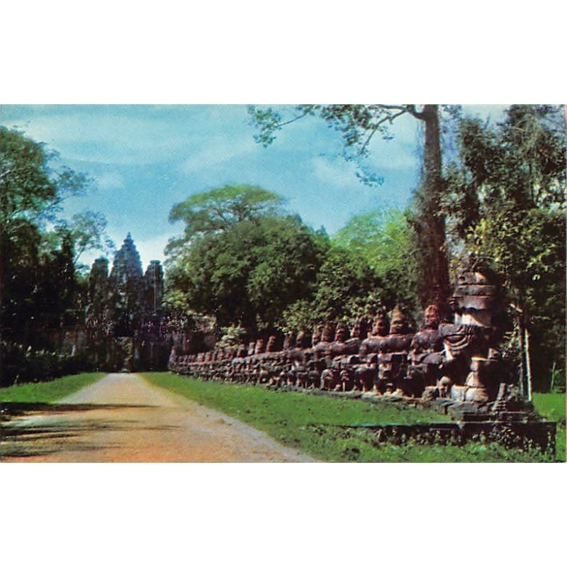 Rare collectable postcards of Cambodia. Vintage Postcards of Cambodia