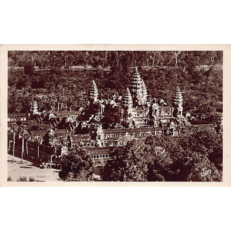 Rare collectable postcards of Cambodia. Vintage Postcards of Cambodia