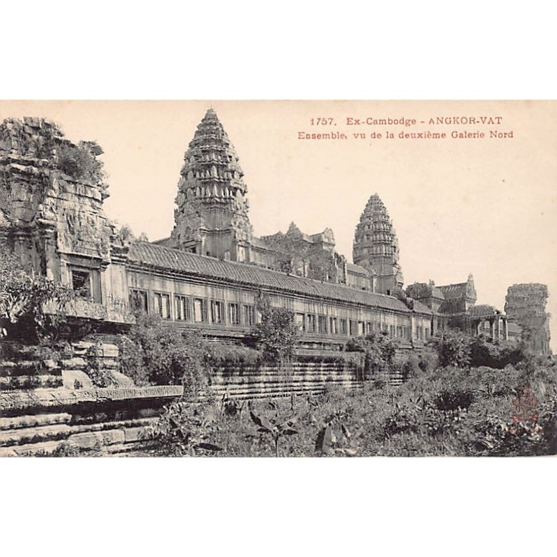 Rare collectable postcards of Cambodia. Vintage Postcards of Cambodia