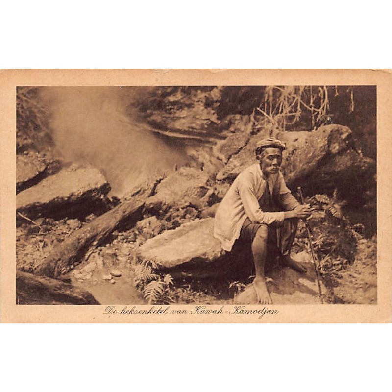 Rare collectable postcards of Indonesia. Vintage Postcards of Indonesia