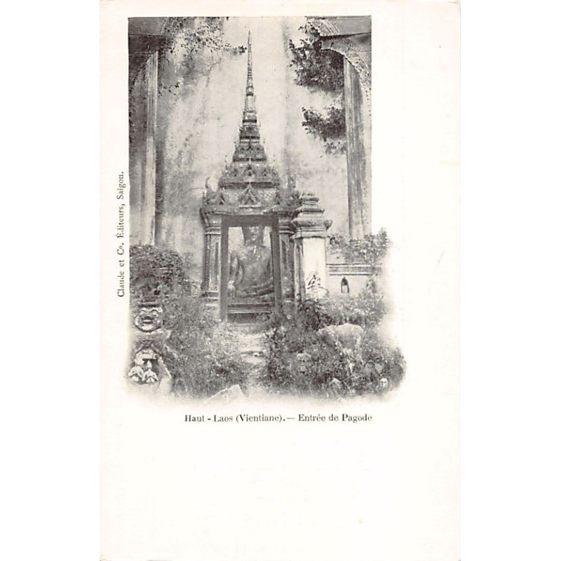 Rare collectable postcards of Laos. Vintage Postcards of Laos