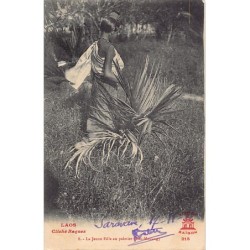 Rare collectable postcards of Laos. Vintage Postcards of Laos