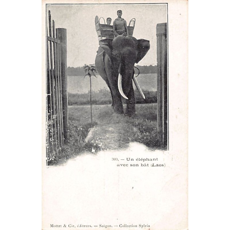 Rare collectable postcards of Laos. Vintage Postcards of Laos