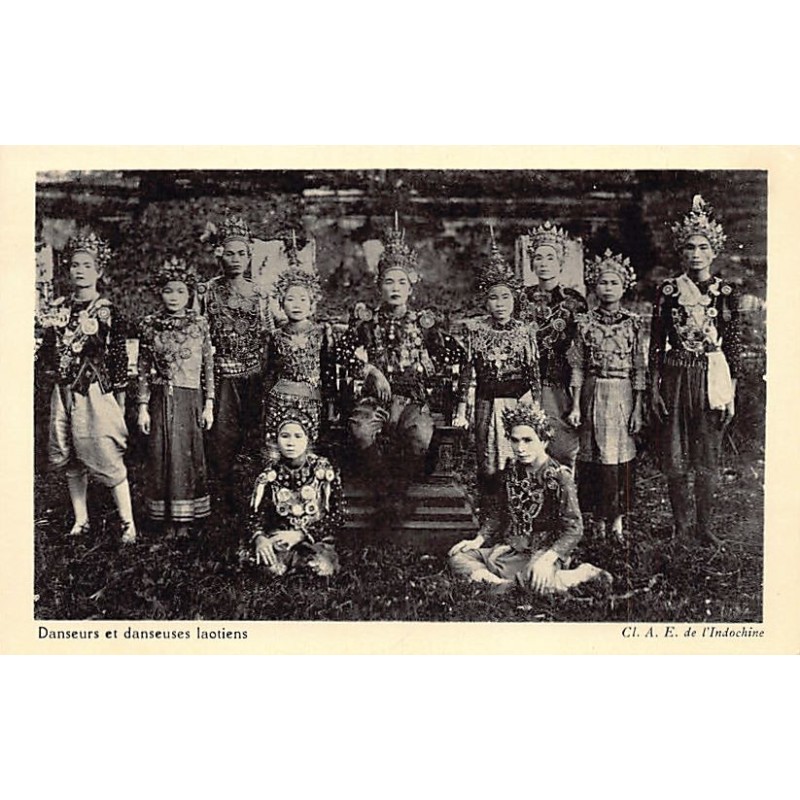 Rare collectable postcards of Laos. Vintage Postcards of Laos