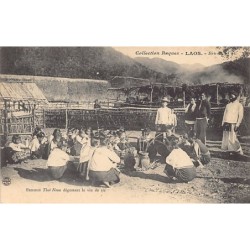 Rare collectable postcards of Laos. Vintage Postcards of Laos