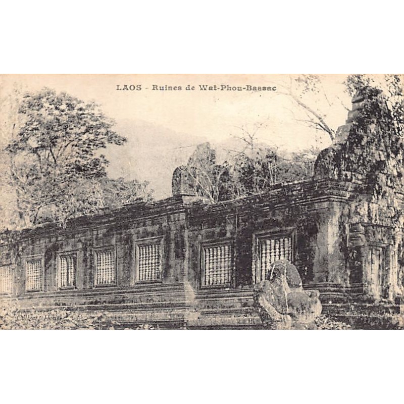 Rare collectable postcards of Laos. Vintage Postcards of Laos