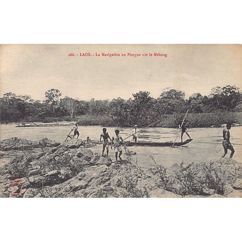 Rare collectable postcards of Laos. Vintage Postcards of Laos