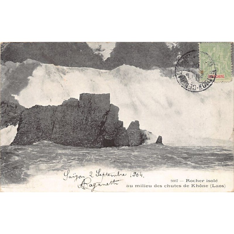 Rare collectable postcards of Laos. Vintage Postcards of Laos