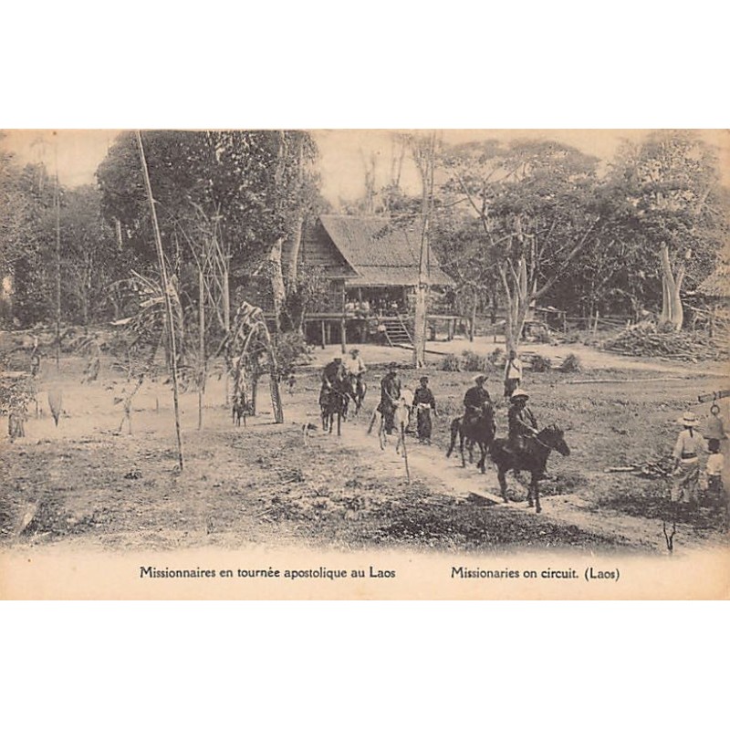 Rare collectable postcards of Laos. Vintage Postcards of Laos