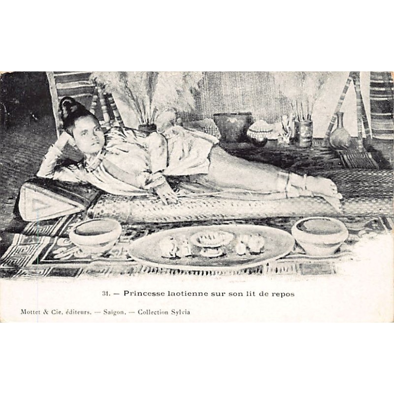 Rare collectable postcards of Laos. Vintage Postcards of Laos