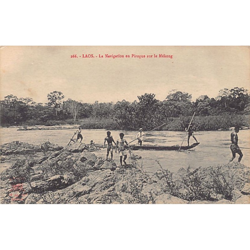 Rare collectable postcards of Laos. Vintage Postcards of Laos