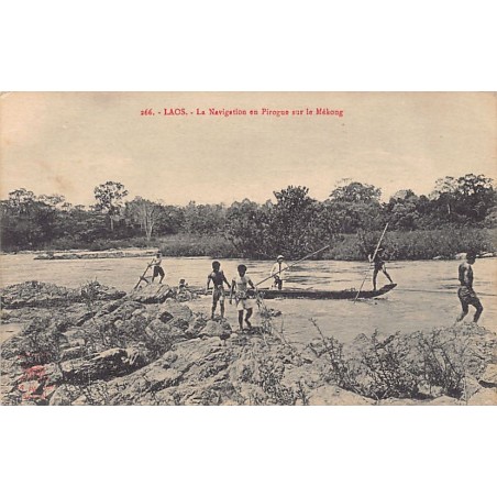 Rare collectable postcards of Laos. Vintage Postcards of Laos
