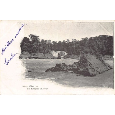 Rare collectable postcards of Laos. Vintage Postcards of Laos