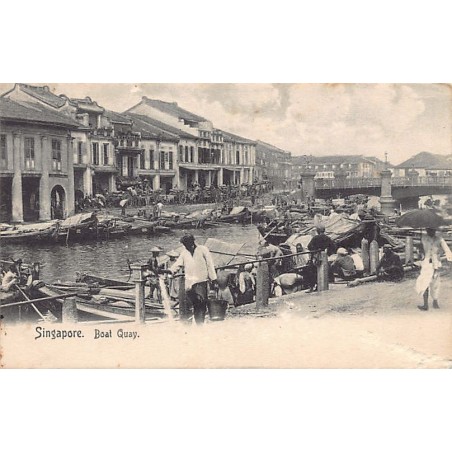 Rare collectable postcards of Singapore. Vintage Postcards of Singapore