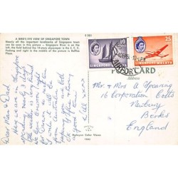 Rare collectable postcards of Singapore. Vintage Postcards of Singapore