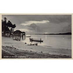 Rare collectable postcards of Singapore. Vintage Postcards of Singapore