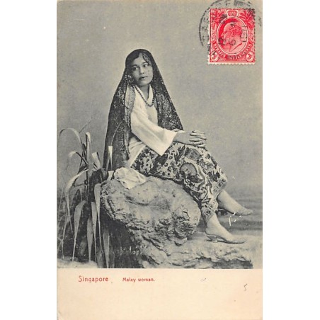 Rare collectable postcards of Singapore. Vintage Postcards of Singapore