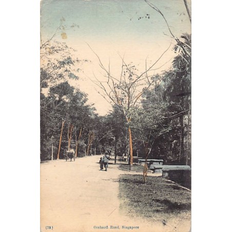 Rare collectable postcards of Singapore. Vintage Postcards of Singapore