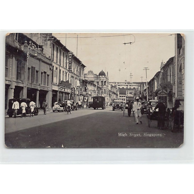 Rare collectable postcards of Singapore. Vintage Postcards of Singapore