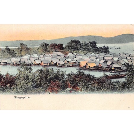 Rare collectable postcards of Singapore. Vintage Postcards of Singapore