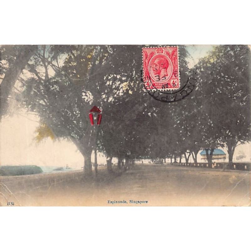 Rare collectable postcards of Singapore. Vintage Postcards of Singapore