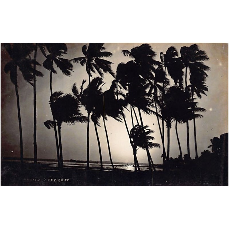 Rare collectable postcards of Singapore. Vintage Postcards of Singapore