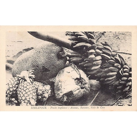 Rare collectable postcards of Singapore. Vintage Postcards of Singapore