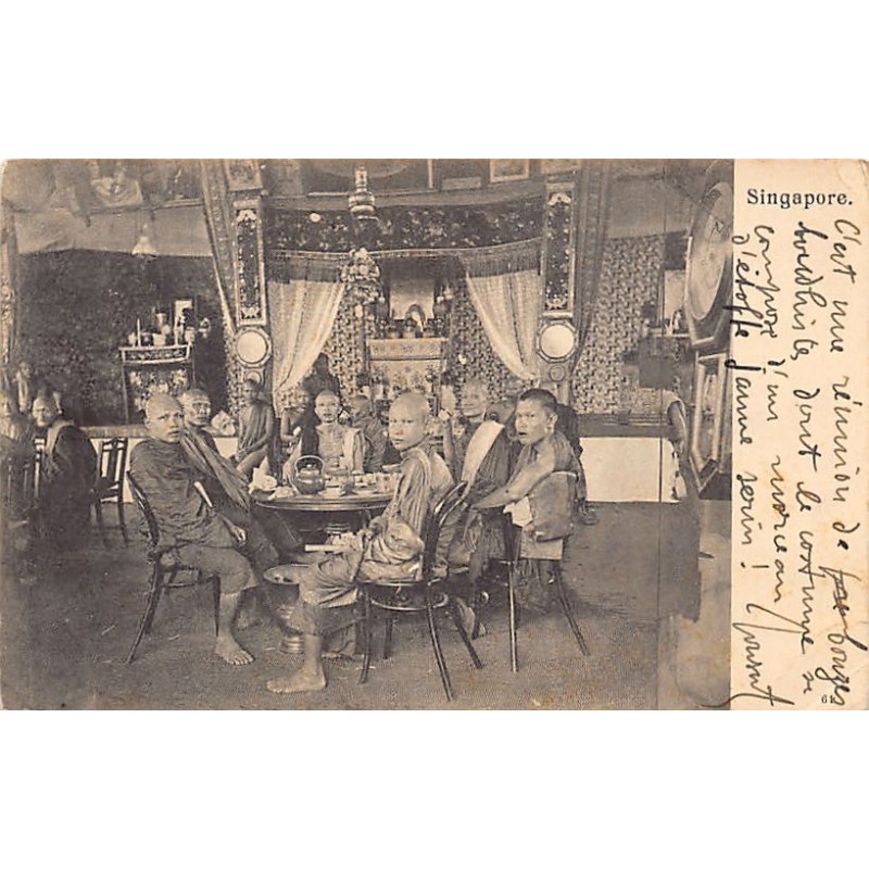 Rare collectable postcards of Singapore. Vintage Postcards of Singapore