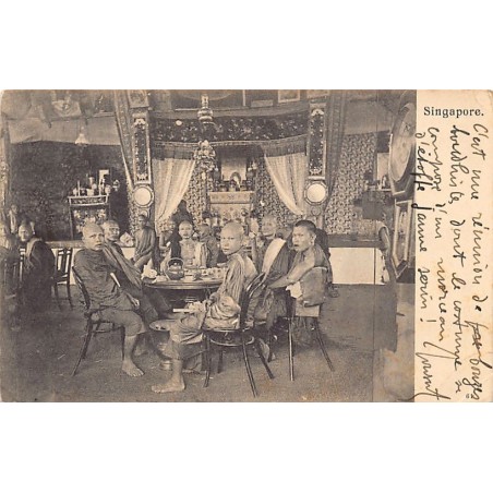 Rare collectable postcards of Singapore. Vintage Postcards of Singapore