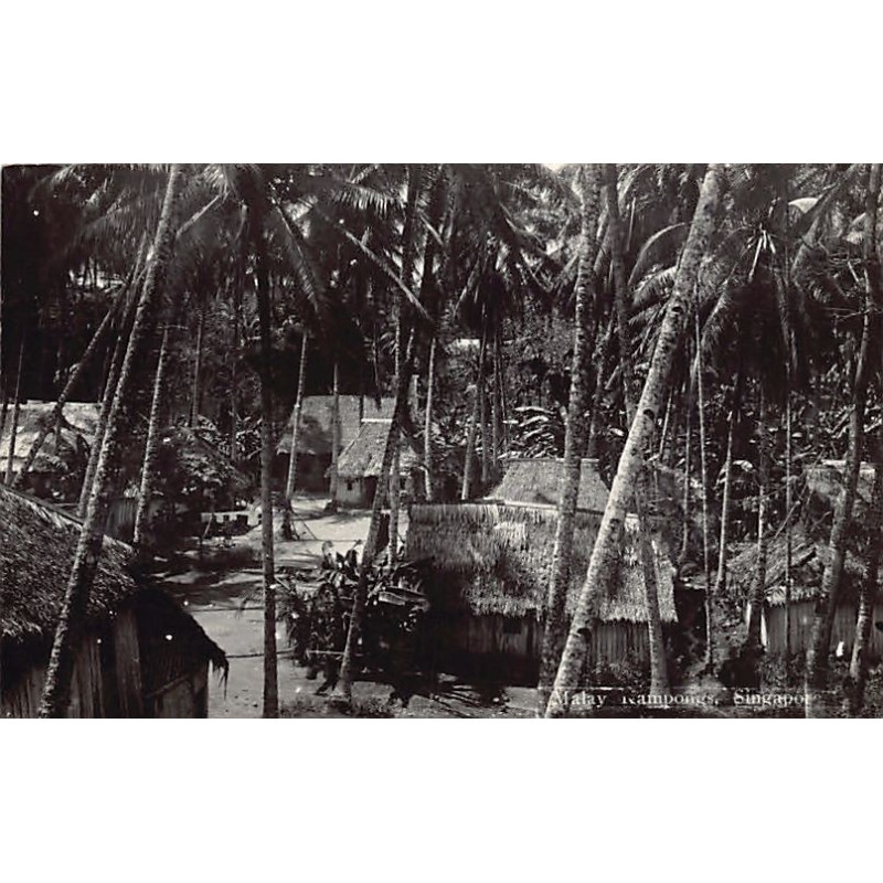 Rare collectable postcards of Singapore. Vintage Postcards of Singapore