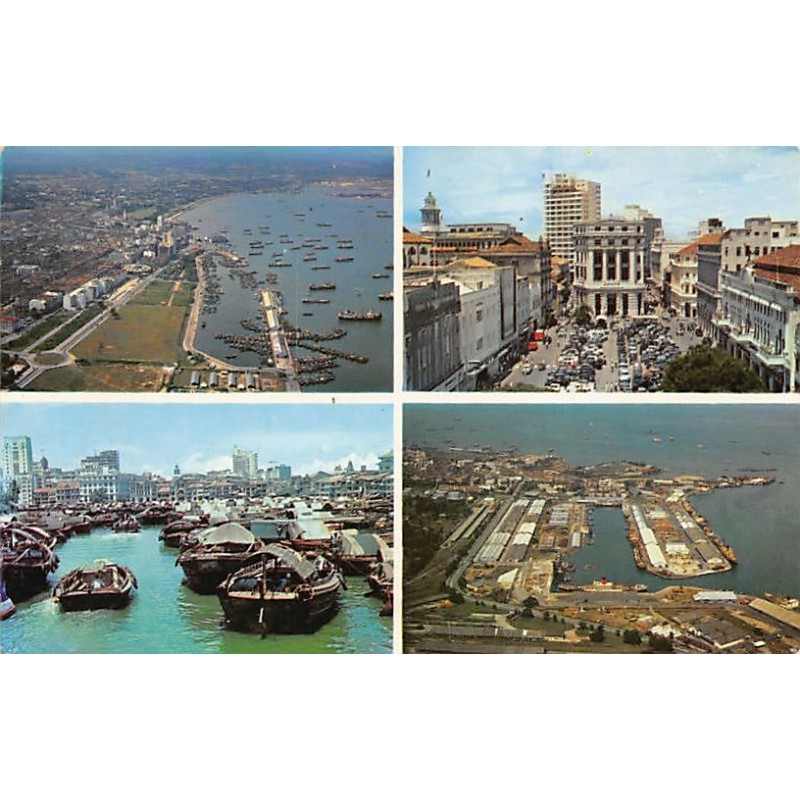 Rare collectable postcards of Singapore. Vintage Postcards of Singapore
