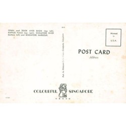 Rare collectable postcards of Singapore. Vintage Postcards of Singapore