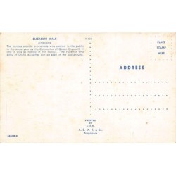 Rare collectable postcards of Singapore. Vintage Postcards of Singapore