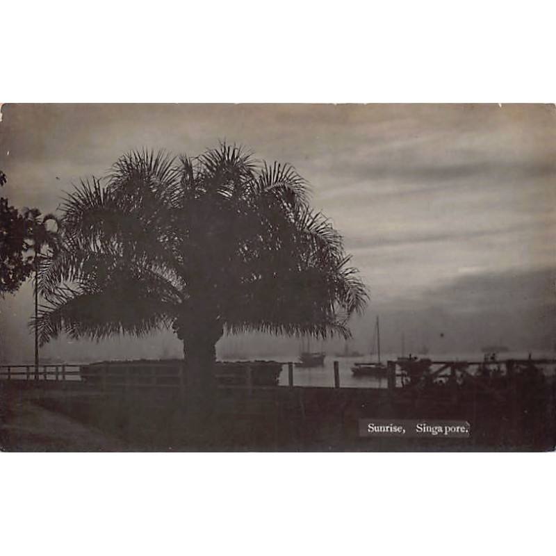 Rare collectable postcards of Singapore. Vintage Postcards of Singapore