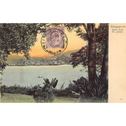 Rare collectable postcards of Singapore. Vintage Postcards of Singapore