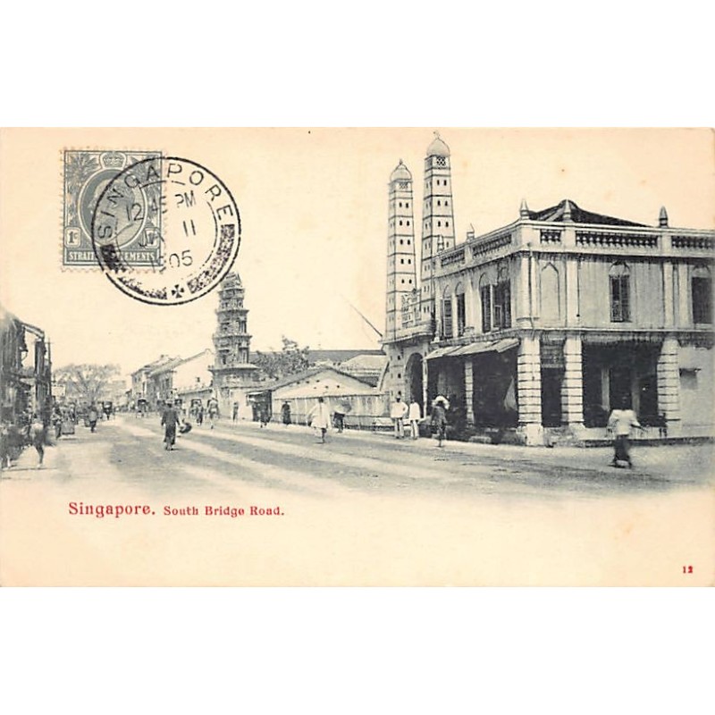 Rare collectable postcards of Singapore. Vintage Postcards of Singapore