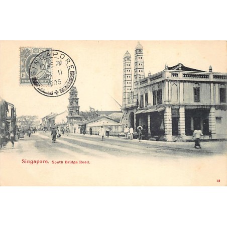 Rare collectable postcards of Singapore. Vintage Postcards of Singapore