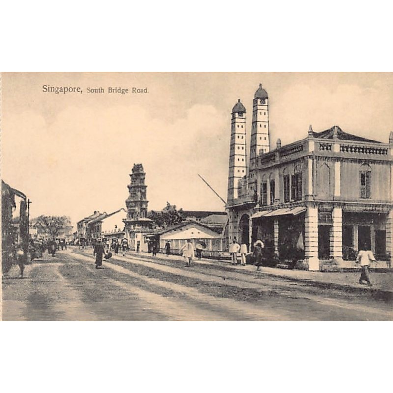 Rare collectable postcards of Singapore. Vintage Postcards of Singapore