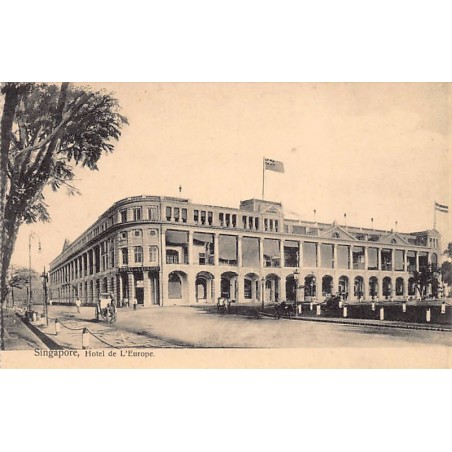 Rare collectable postcards of Singapore. Vintage Postcards of Singapore