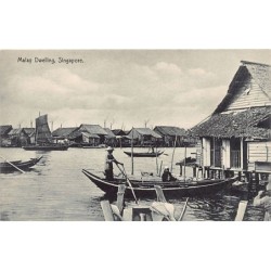 Rare collectable postcards of Singapore. Vintage Postcards of Singapore