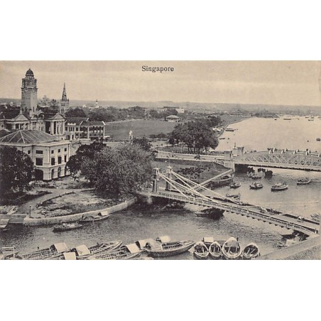 Rare collectable postcards of Singapore. Vintage Postcards of Singapore