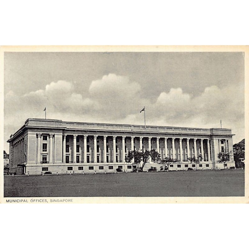 Rare collectable postcards of Singapore. Vintage Postcards of Singapore