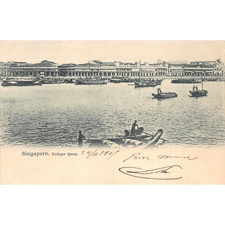 Rare collectable postcards of Singapore. Vintage Postcards of Singapore