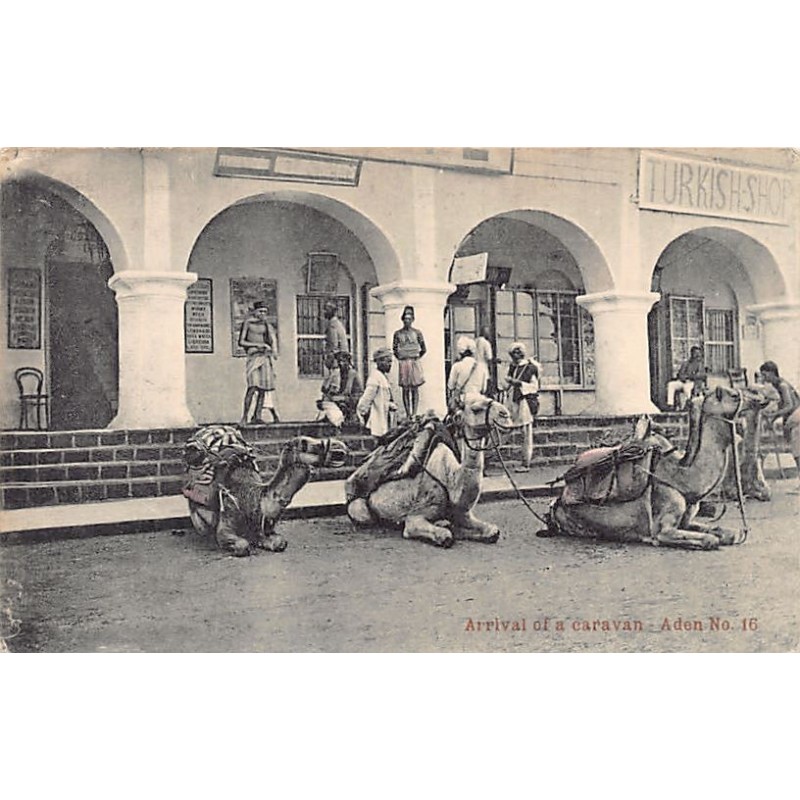 Rare collectable postcards of Yemen. Vintage Postcards of Yemen