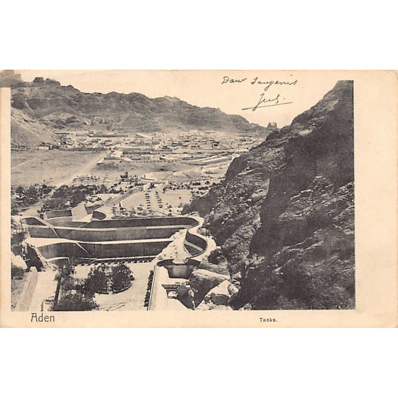 Rare collectable postcards of Yemen. Vintage Postcards of Yemen