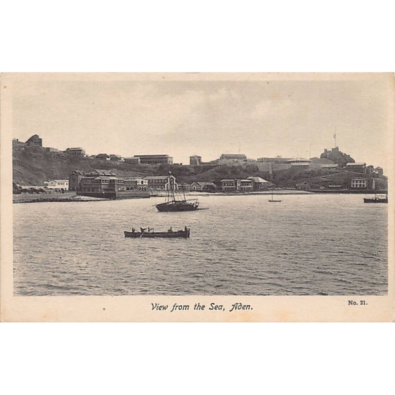 Rare collectable postcards of Yemen. Vintage Postcards of Yemen