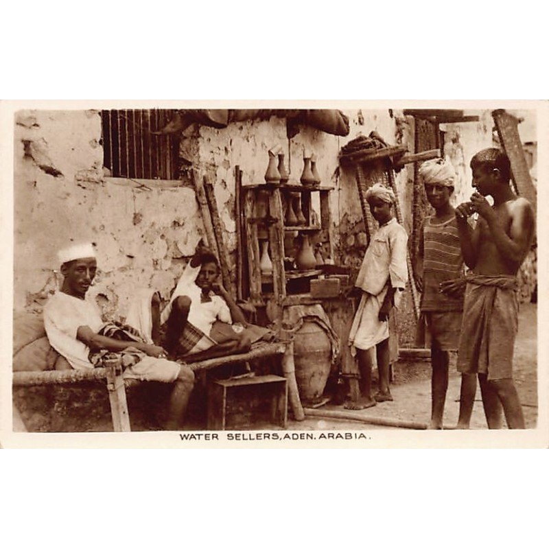 Rare collectable postcards of Yemen. Vintage Postcards of Yemen