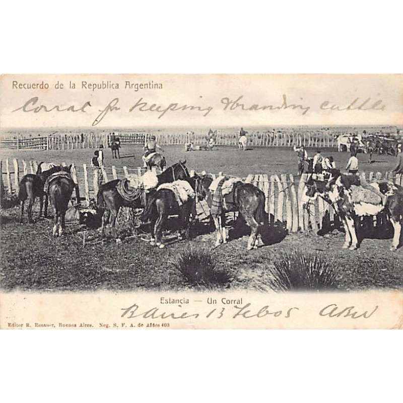 Rare collectable postcards of Argentina. Vintage Postcards of Argentina