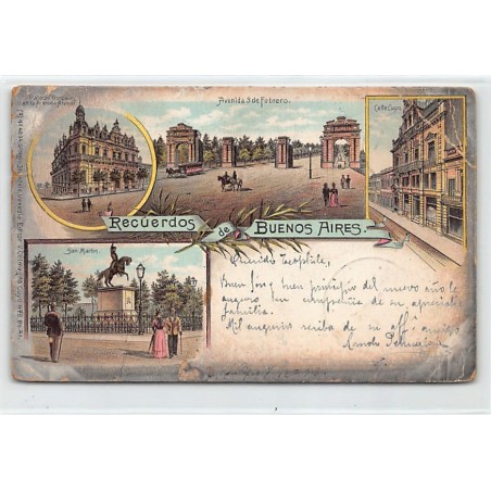 Rare collectable postcards of Argentina. Vintage Postcards of Argentina