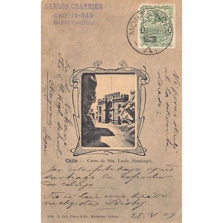 Rare collectable postcards of Chile. Vintage Postcards of Chile